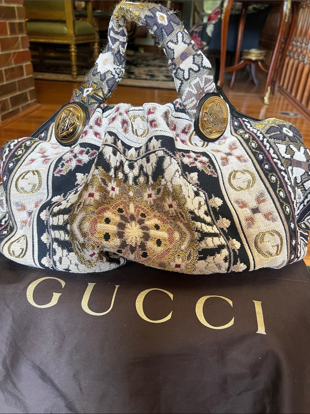GUCCI tapestry  bag